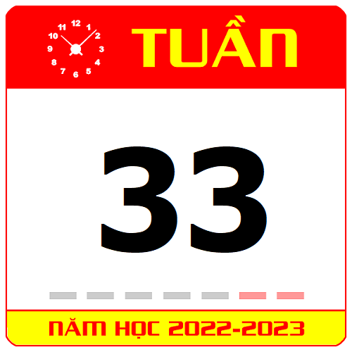 TKB Tuần 33 (từ 13/03 đến 19/03, năm học 2022-2023)
