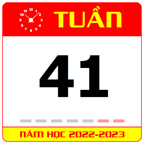 TKB Tuần 41 (từ 08/05 đến 14/05, năm học 2022-2023)