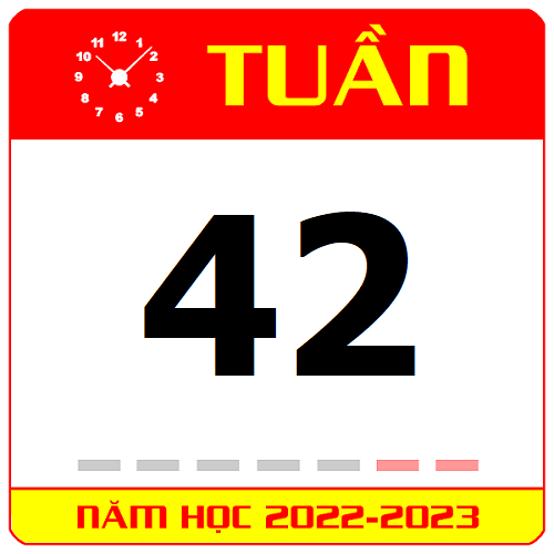 TKB Tuần 42 (từ 15/05 đến 21/05, năm học 2022-2023)