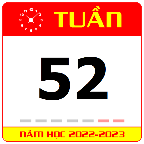 TKB Tuần 52 (từ 24/07 đến 30/07, năm học 2022-2023)
