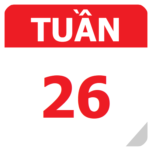 TKB Tuần 26 (từ 20/01 đến 26/01, năm học 2024-2025)