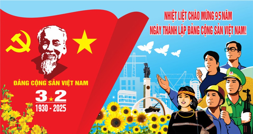 Kỷ niệm 95 năm thành lập Đảng Cộng sản Việt Nam