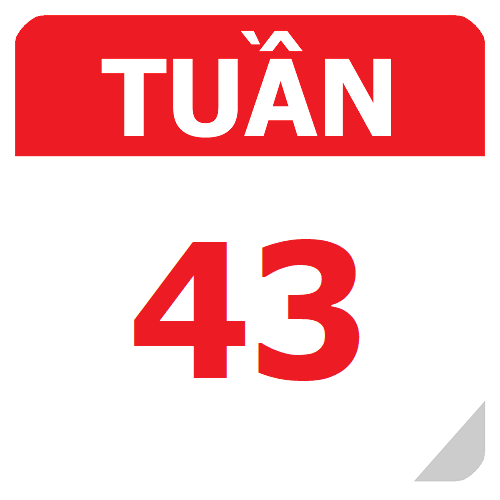 TKB Tuần 43 (từ 19/05 đến 25/05, năm học 2024-2025)