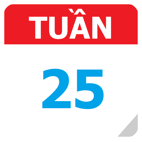 TKB Tuần 25 (từ 19/01 đến 25/01, năm học 2025-2026)