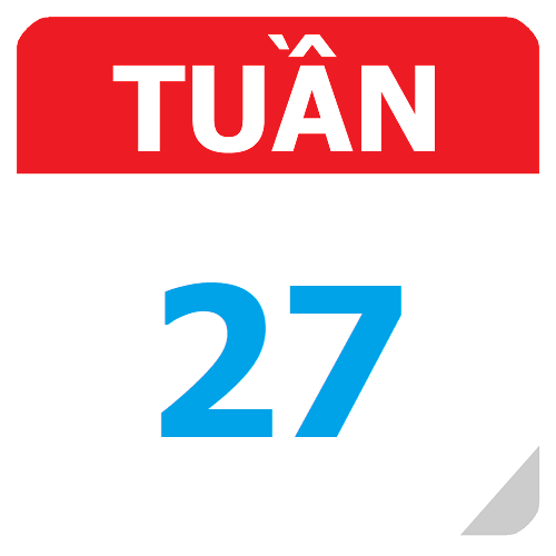 TKB Tuần 27 (từ 02/02 đến 08/02, năm học 2025-2026)